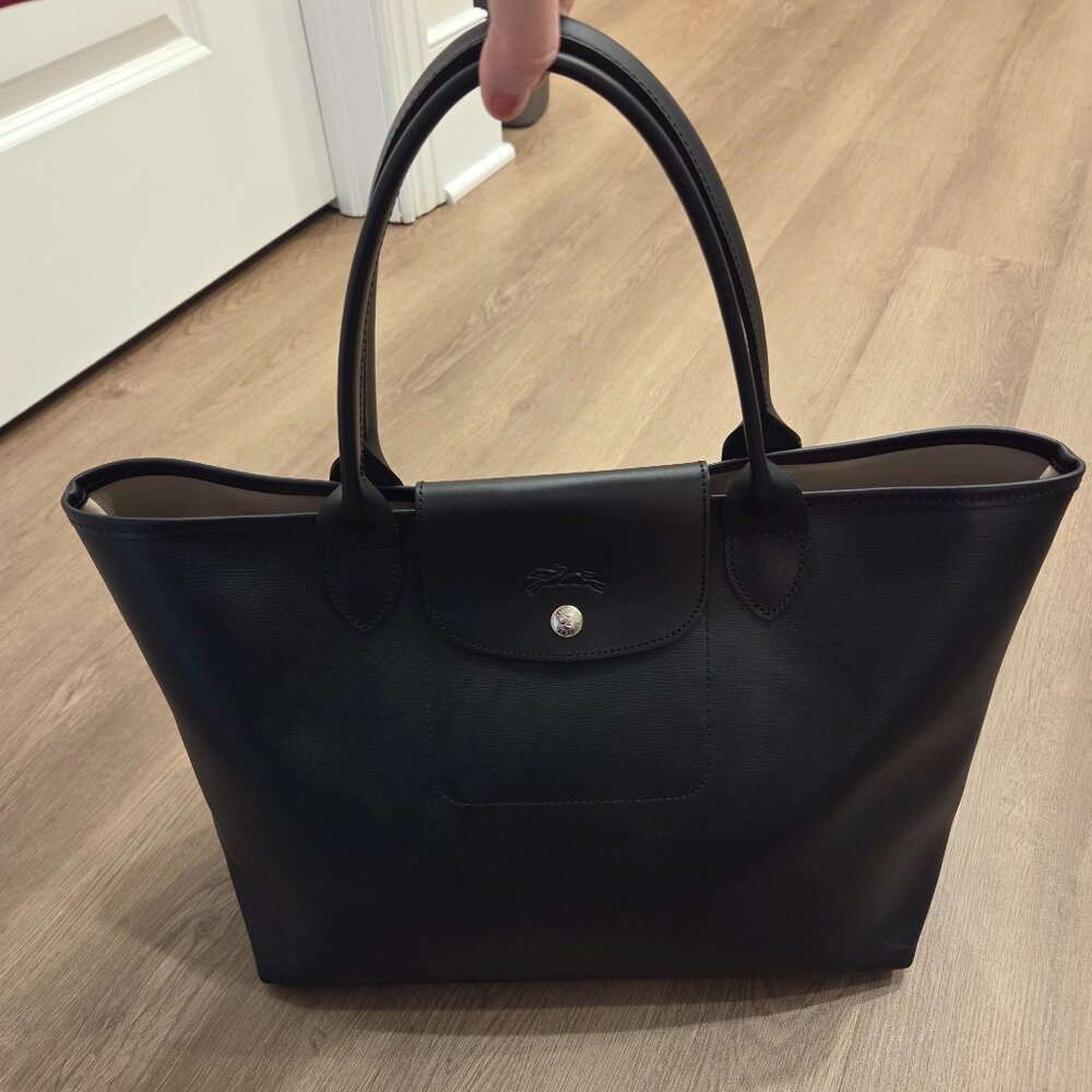 Longchamp Le Pliage City Coated Canvas Tote